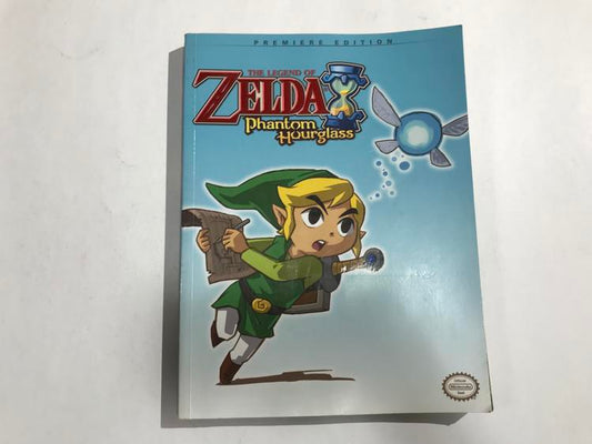 HINT BOOK THE LEGEND OF ZELDA PHANTOM HOURGLASS PREMIERE EDITION (usagé)