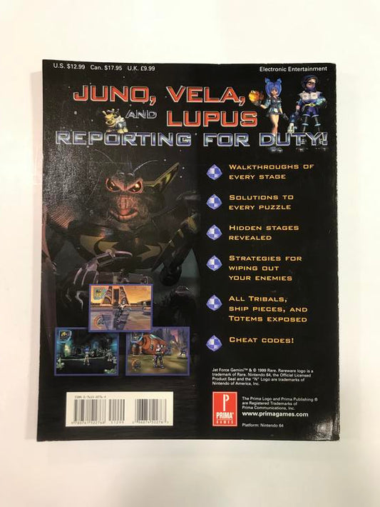 HINT BOOK JET FORCE GEMINI (usagé)