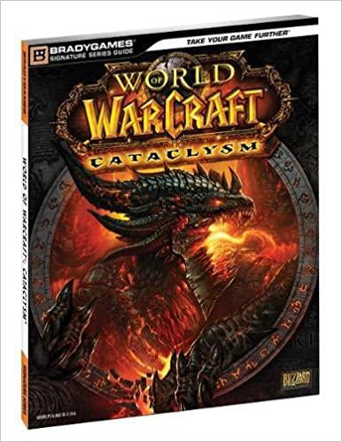 HINT BOOK WORLD OF WARCRAFT CATACLYSM OFFICIAL STRATEGY GUIDE