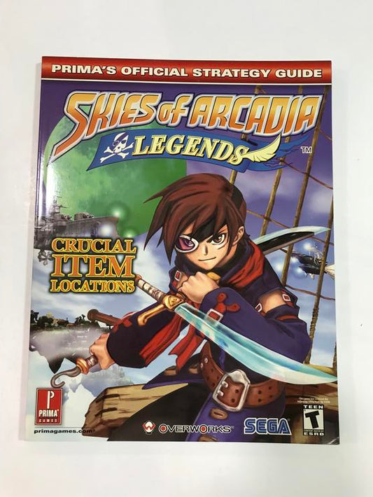 HINT BOOK SKIES OF ARCADIA (usagé)