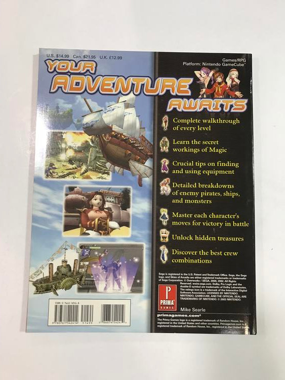 HINT BOOK SKIES OF ARCADIA (usagé)