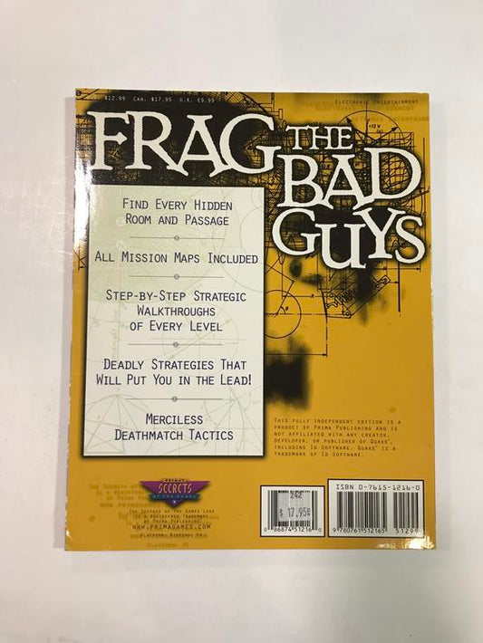 HINT BOOK QUAKE 64 GAME SECRETS (usagé)