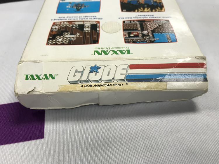 G.I. JOE A REAL AMERICAN HERO (WITH BOX) (usagé)