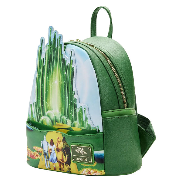 LOUNGEFLY WIZARD OF OZ EMERALD CITY BACKPACK (usagé)