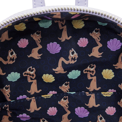 LOUNGEFLY DISNEY LITTLE MERMAID URSULA LAIR BACKPACK (usagé)