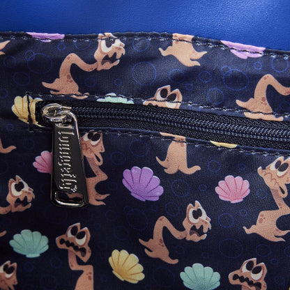 LOUNGEFLY DISNEY LITTLE MERMAID URSULA CROSSBODY (usagé)