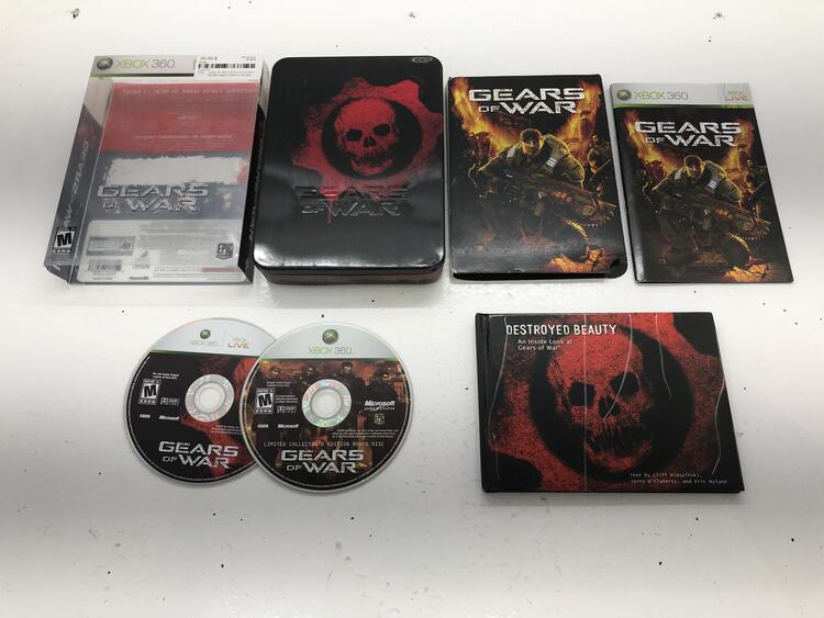 GEARS OF WAR LIMITED COLLECTOR'S EDITION FRENCH (COMPLETE IN BOX)