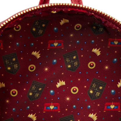 LOUNGEFLY DISNEY SNOW WHITE EVIL QUEEN THRONE BACKPACK (usagé)