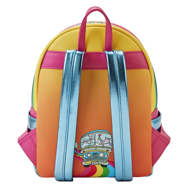 LOUNGEFLY BEATLES MAGIC MYSTERY TOUR BUS BACKPACK (usagé)