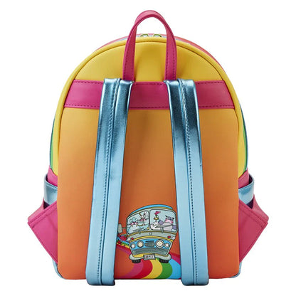 LOUNGEFLY BEATLES MAGIC MYSTERY TOUR BUS BACKPACK (usagé)