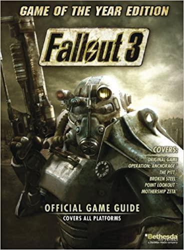HINT BOOK FALLOUT 3 GAME OF THE YEAR PRIMA OFFICIAL GAME GUIDE (NO MAPS) (usagé)