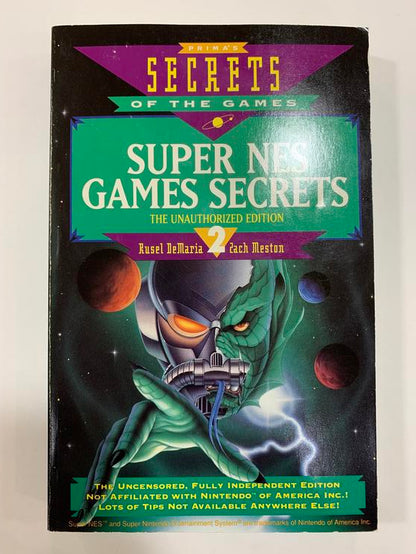 HINT BOOK SUPER NES GAMES SECRETS 2 (usagé)