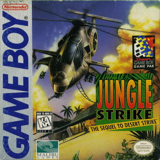 JUNGLE STRIKE (COMPLETE IN BOX) (usagé)