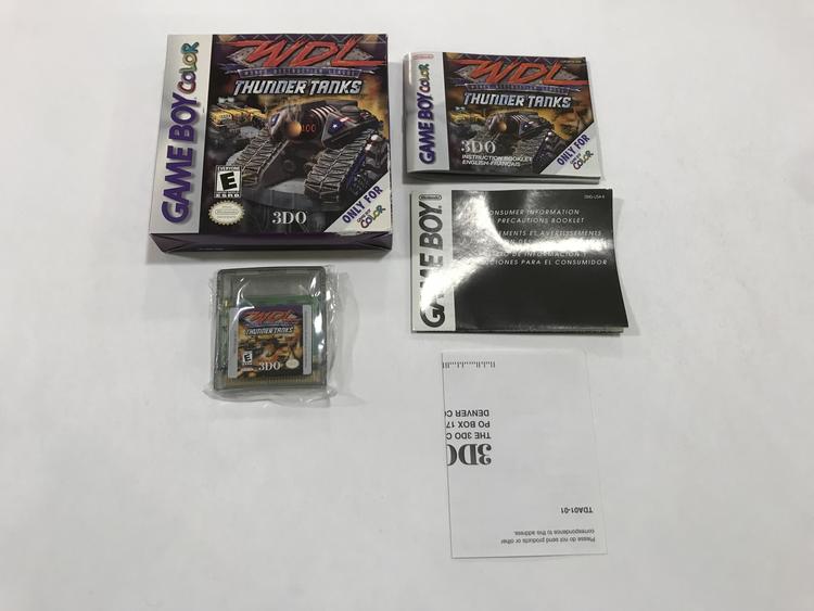 WDL WORLD DESTRUCTION LEAGUE THUNDER TANKS (COMPLETE IN BOX) (usagé)
