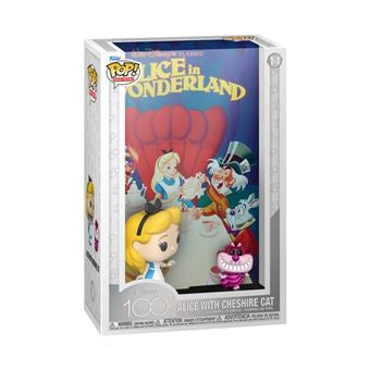 POP MOVIE POSTER DISNEY ALICE WITH CHESHIRE CAT 11