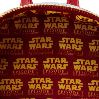 LOUNGEFLY STAR WARS PHANTOM MENACE BACKPACK (usagé)