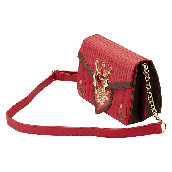 LOUNGEFLY STAR WARS QUEEN AMIDALA CROSSBODY BAG (usagé)