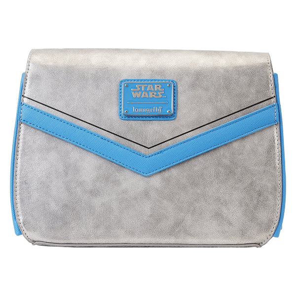 LOUNGEFLY STAR WARS JANGO FETT CROSSBODY BAG (usagé)