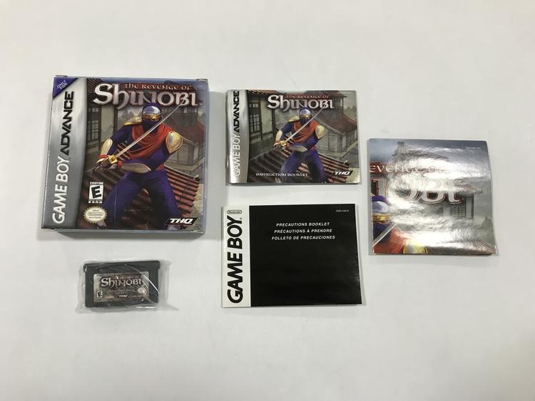 THE REVENGE OF SHINOBI (COMPLETE IN BOX) (usagé)