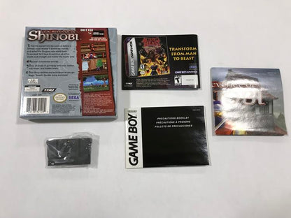THE REVENGE OF SHINOBI (COMPLETE IN BOX) (usagé)