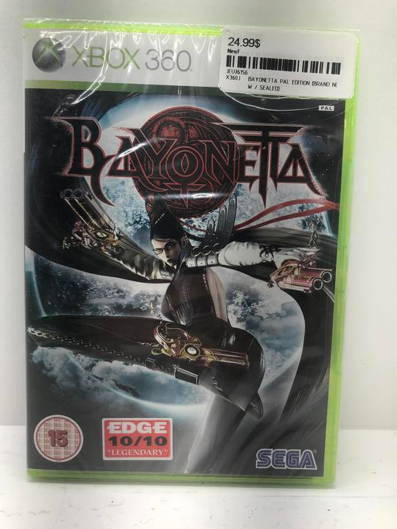 BAYONETTA PAL EDITION (BRAND NEW / SEALED)