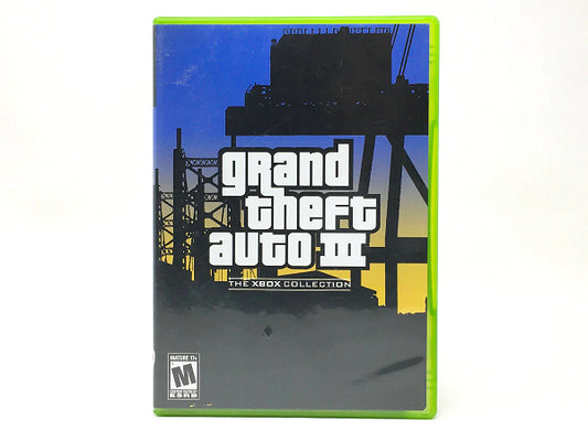 GRAND THEFT AUTO III THE XBOX COLLECTION (WITH BOX) (usagé)