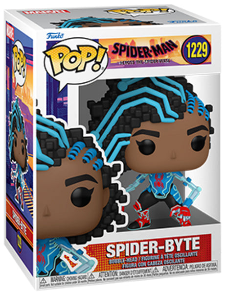 POP SPIDER-MAN ACROSS THE SPIDER-VERSE SPIDER-BYTE 1229 (usagé)