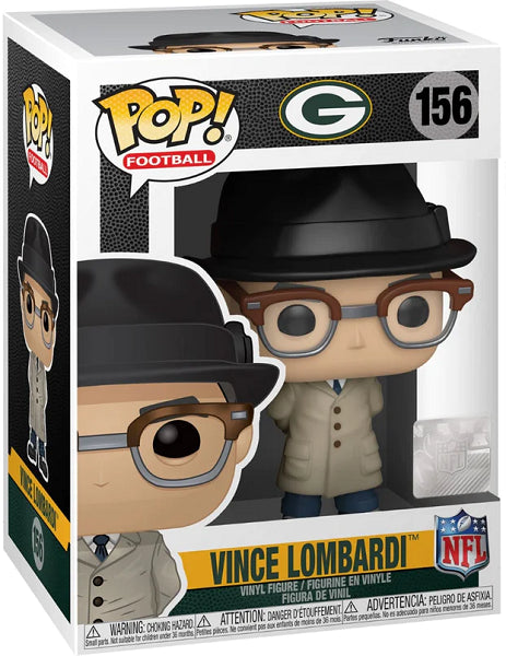 POP NFL GREEN BAY PACKERS VINCE LOMBARDI 156 (usagé)