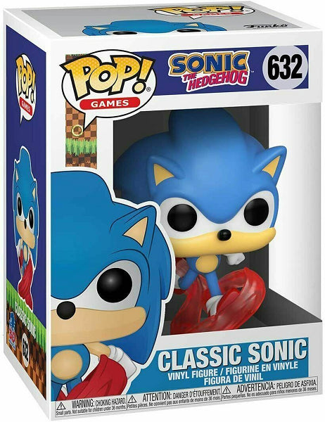 POP SONIC THE HEDGEHOG CLASSIC SONIC 632 (usagé)