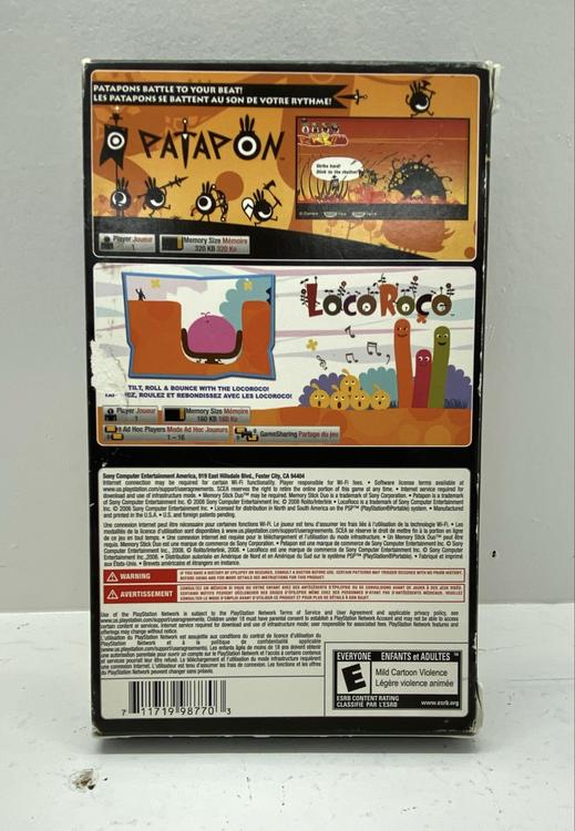 PATAPON & LOCO ROCO DUAL PACK (BRAND NEW / SEALED) (usagé)