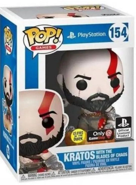 POP PLAYSTATION KRATOS W/ BLADES OF CHAOS 154