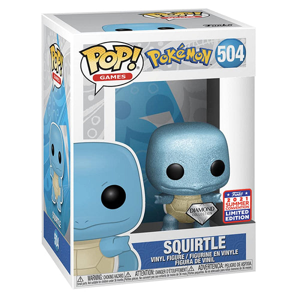 POP POKEMON SQUIRTLE 504 (DIAMOND) (usagé)