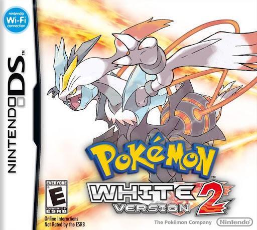 POKEMON WHITE VERSION 2 (COMPLETE IN BOX / CARTRIDGE SCRATCH) (usagé)
