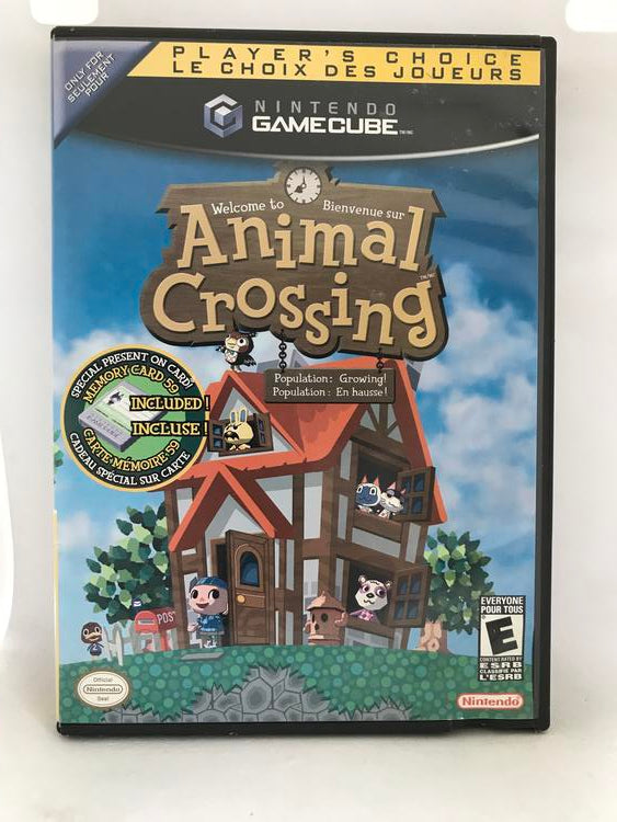 ANIMAL CROSSING PLAYER'S CHOICE (WITH BOX) (usagé)