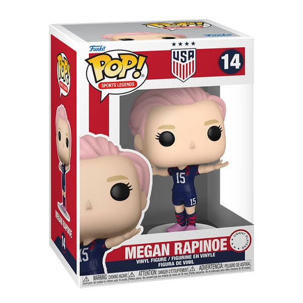 POP USWNT SOCCER MEGAN RAPINOE 14 (usagé)
