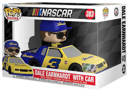 POP NASCAR RIDES DALE EARNHARDT WITH CAR 303