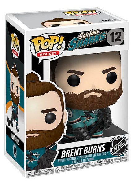 POP NHL SAN JOSE SHARKS BRENT BURNS 12 (usagé)