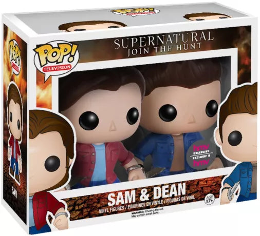 POP SUPERNATURAL SAM & DEAN 2 PACK
