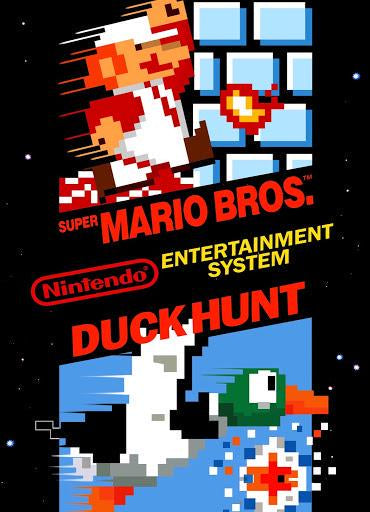 SUPER MARIO BROS. AND DUCK HUNT (WITH MANUAL) (usagé)