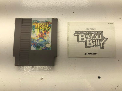 THE ADVENTURES OF BAYOU BILLY (WITH MANUAL)