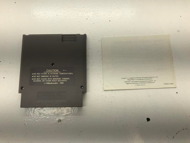 THE ADVENTURES OF BAYOU BILLY (WITH MANUAL) (usagé)