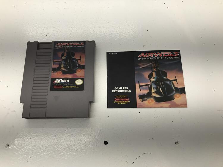 AIRWOLF (WITH MANUAL)
