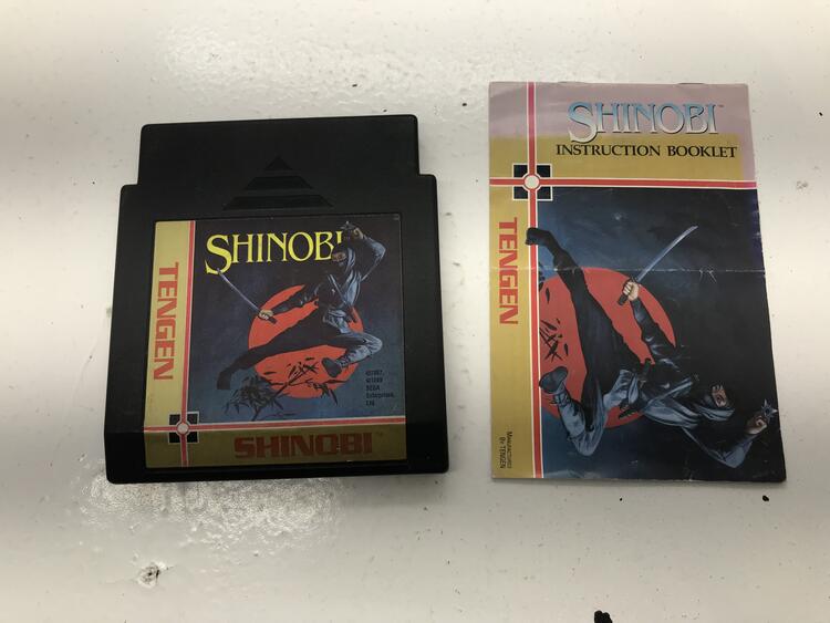 SHINOBI (WITH MANUAL) (usagé)