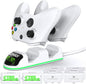 CHARGE DOCK STATION WITH BATTERY PACK WHITE (XBOX SERIES / XBOX ONE) (usagé)