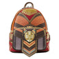 LOUNGEFLY MARVEL BLACK PANTHER OKOYE BACKPACK (usagé)