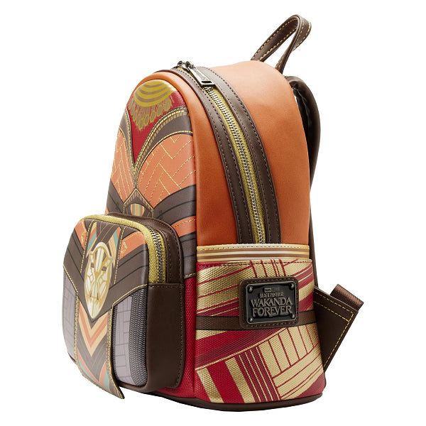 LOUNGEFLY MARVEL BLACK PANTHER OKOYE BACKPACK (usagé)