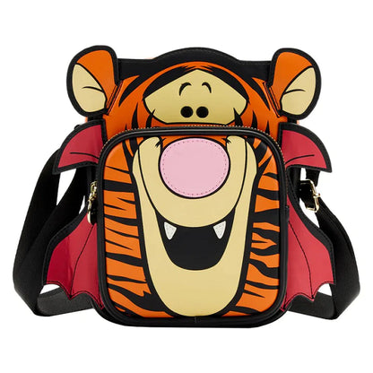LOUNGEFLY DISNEY WINNIE THE POOH HALLOWEEN TIGGER CROSSBODY BAG (usagé)