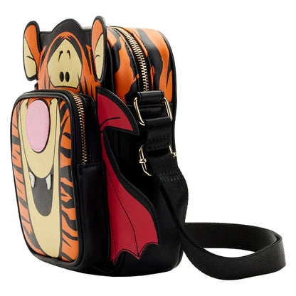 LOUNGEFLY DISNEY WINNIE THE POOH HALLOWEEN TIGGER CROSSBODY BAG (usagé)