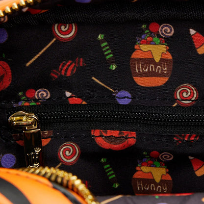 LOUNGEFLY DISNEY WINNIE THE POOH HALLOWEEN TIGGER CROSSBODY BAG (usagé)