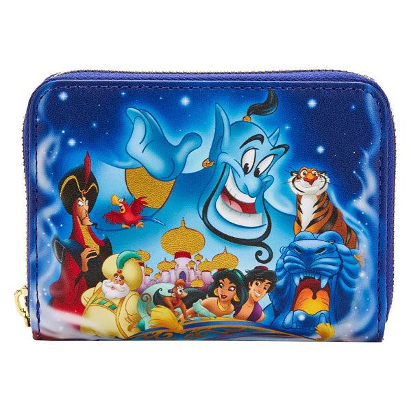 LOUNGEFLY DISNEY ALADDIN 30TH ANNIVERSARY WALLET (usagé)